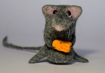  New Year's mouse - a symbol of the coming year