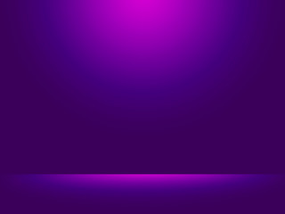 Blue and purple background. Elegant and beautiful studio background.