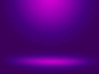 Blue and purple background. Elegant and beautiful studio background.
