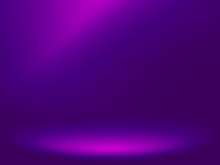 Blue and purple background. Elegant and beautiful studio background.