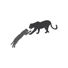tiger logo vector illustration template