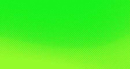 Green yellow pop art background abstract vector comics style blank layout template with clouds beams and isolated dots pattern. For sale banner for your designe 1960s. with copy space eps10