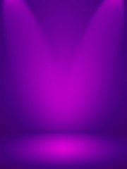 Blue and purple background. Elegant and beautiful studio background.
