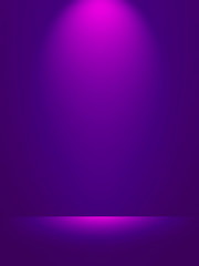 Blue and purple background. Elegant and beautiful studio background.