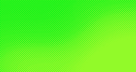 Green yellow pop art background abstract vector comics style blank layout template with clouds beams and isolated dots pattern. For sale banner for your designe 1960s. with copy space eps10