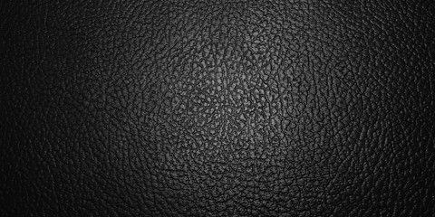 shiny black leather texture background. with selective focus