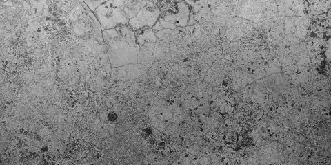 abstract gray cement concrete craze vintage blank background wallpaper black and white tone with selective focus