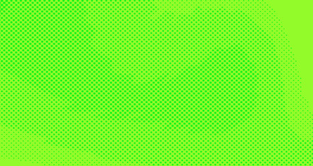 Green yellow pop art background abstract vector comics style blank layout template with clouds beams and isolated dots pattern. For sale banner for your designe 1960s. with copy space eps10