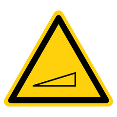 Warning Variability Symbol Sign, Vector Illustration, Isolate On White Background Label. EPS10