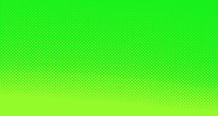 Green yellow pop art background abstract vector comics style blank layout template with clouds beams and isolated dots pattern. For sale banner for your designe 1960s. with copy space eps10