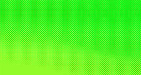 Green yellow pop art background abstract vector comics style blank layout template with clouds beams and isolated dots pattern. For sale banner for your designe 1960s. with copy space eps10