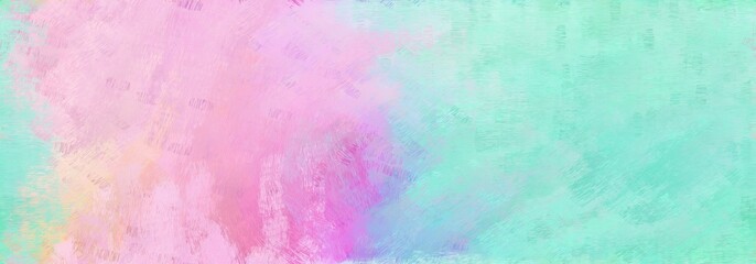 abstract seamless pattern brush painted design with powder blue, pink and orchid color. can be used as wallpaper, texture or fabric fashion printing