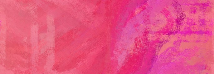 repeating pattern. grunge abstract background with pale violet red, medium violet red and hot pink color. can be used as wallpaper, texture or fabric fashion printing