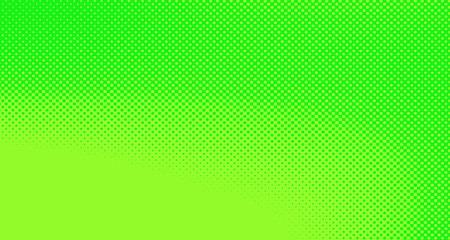 Green yellow pop art background abstract vector comics style blank layout template with clouds beams and isolated dots pattern. For sale banner for your designe 1960s. with copy space eps10