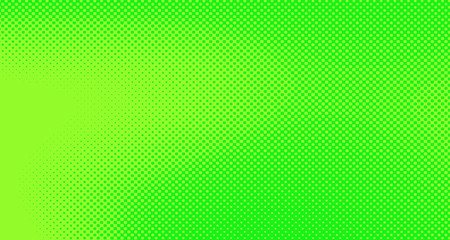 Green yellow pop art background abstract vector comics style blank layout template with clouds beams and isolated dots pattern. For sale banner for your designe 1960s. with copy space eps10