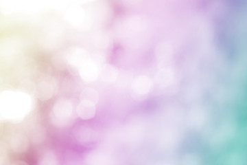 Abstract pastel blur bokeh background can be used as background