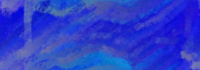 abstract seamless pattern brush painted design with strong blue, medium blue and steel blue color. can be used as wallpaper, texture or fabric fashion printing