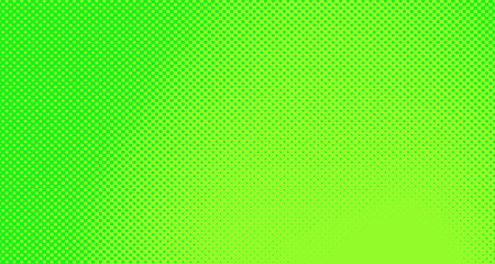 Green yellow pop art background abstract vector comics style blank layout template with clouds beams and isolated dots pattern. For sale banner for your designe 1960s. with copy space eps10