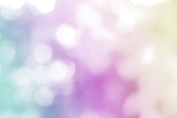 Obraz premium Abstract pastel blur bokeh background can be used as background