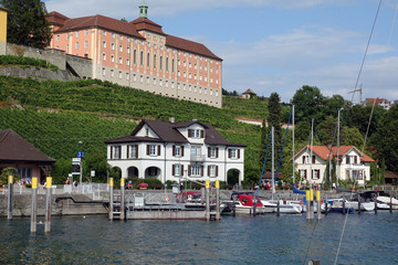 Hafen in Meersburg am Bodensee