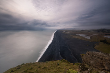 Reynisfjara black sand beach in South Iceland