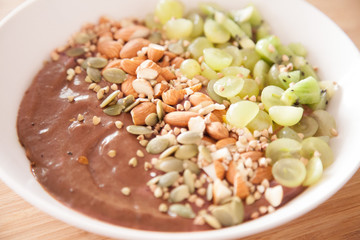 Vegan Whole Food Smoothie Bowl 