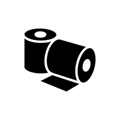 tissue paper icon vector flat design