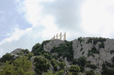 Monument of Zalongo or Zalogo Preveza Greece