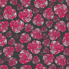 Fototapeten Pink flower texture seamless pattern print background design © Doeke