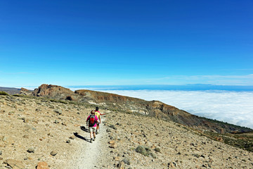 Fototapeta premium Wandern auf Teneriffa