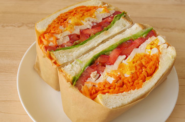 具沢山サンドイッチ