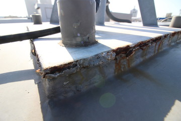 鉄部の劣化と錆