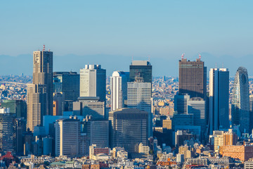 東京新宿の風景Scenery of Japan in Tokyo Shinjuku 