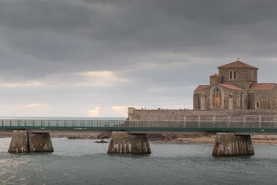 Saint Nicolas priory in la Chaume France