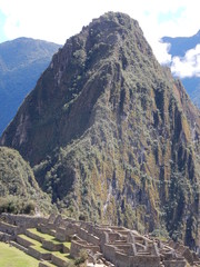 Fototapeta na wymiar Machu Picchu ancient Inca city, andean region, Peru