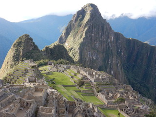 Machu Picchu ancient Inca city, andean region, Peru