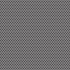 black and white seamless pattern with circle dot