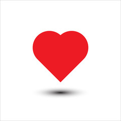 Haert Flat Vector Icon for app and web. eps 10