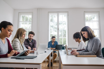 Business People Having a Meeting