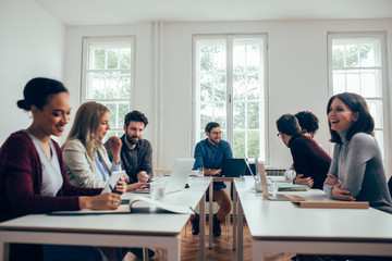 Business People Having a Meeting