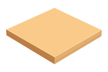 Pudełko kartonowe na białym tle