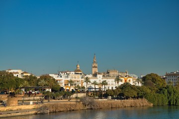 Panoramica de Sevilla, España