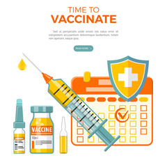 Vaccination Concept Banner