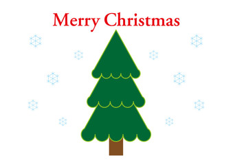 クリスマスツリーの背景素材3