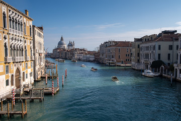 Fototapeta na wymiar Grand canal view at Venice, Italy
