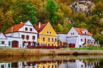 Cesky Krumlov town