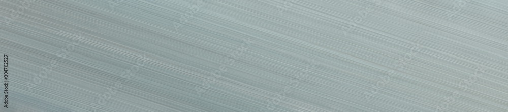 Aufkleber wide banner image with diagonal line design and dark gray, silver and slate gray colors and space for text or image