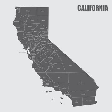 California And Its Counties