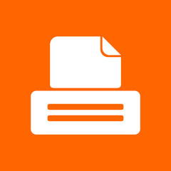 Drucker und Hintergrund