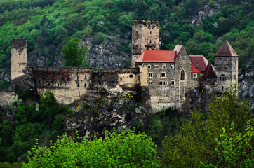 Fototapeta na wymiar Hardegg Castle in Austria